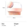 Badborstels voor huisdieren Shampoodispenser Verzorging Siliconen douche massage borstel - Afbeelding 13