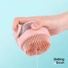Badborstels voor huisdieren Shampoodispenser Verzorging Siliconen douche massage borstel - Afbeelding 11