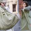 Vrouwen Parker Fashion Warme Hooded Dames Donsjack Winter Jas - Afbeelding 3