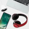 Colorful LED Light BT Headset Stereo Foldable Headphone Earphone Voice B39 RGB Luminous Wireless BT 5.0 Headset Gaming - Afbeelding 4