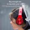 Colorful LED Light BT Headset Stereo Foldable Headphone Earphone Voice B39 RGB Luminous Wireless BT 5.0 Headset Gaming - Afbeelding 10