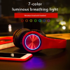 Colorful LED Light BT Headset Stereo Foldable Headphone Earphone Voice B39 RGB Luminous Wireless BT 5.0 Headset Gaming - Afbeelding 12